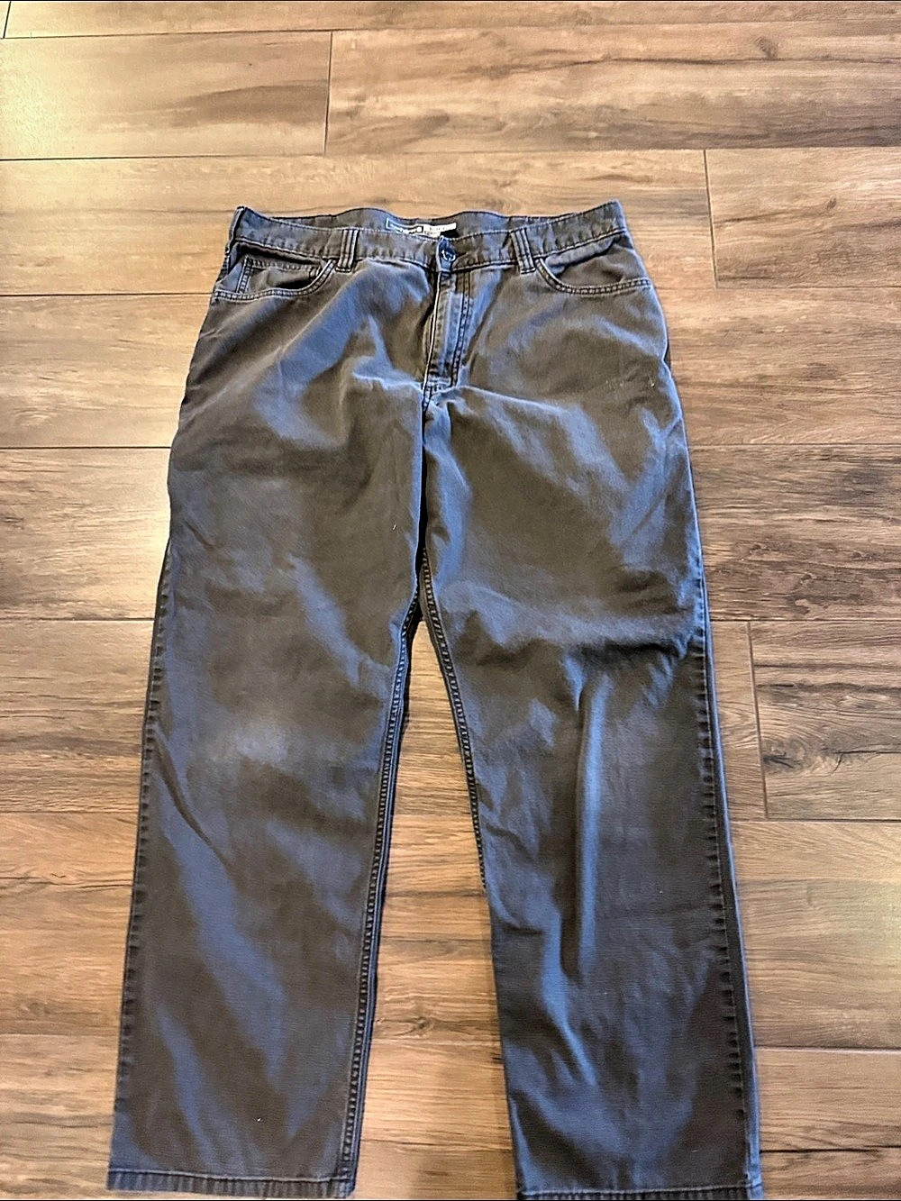 Carhartt B11 Men's Work Pants Brown Waist 38 x 32